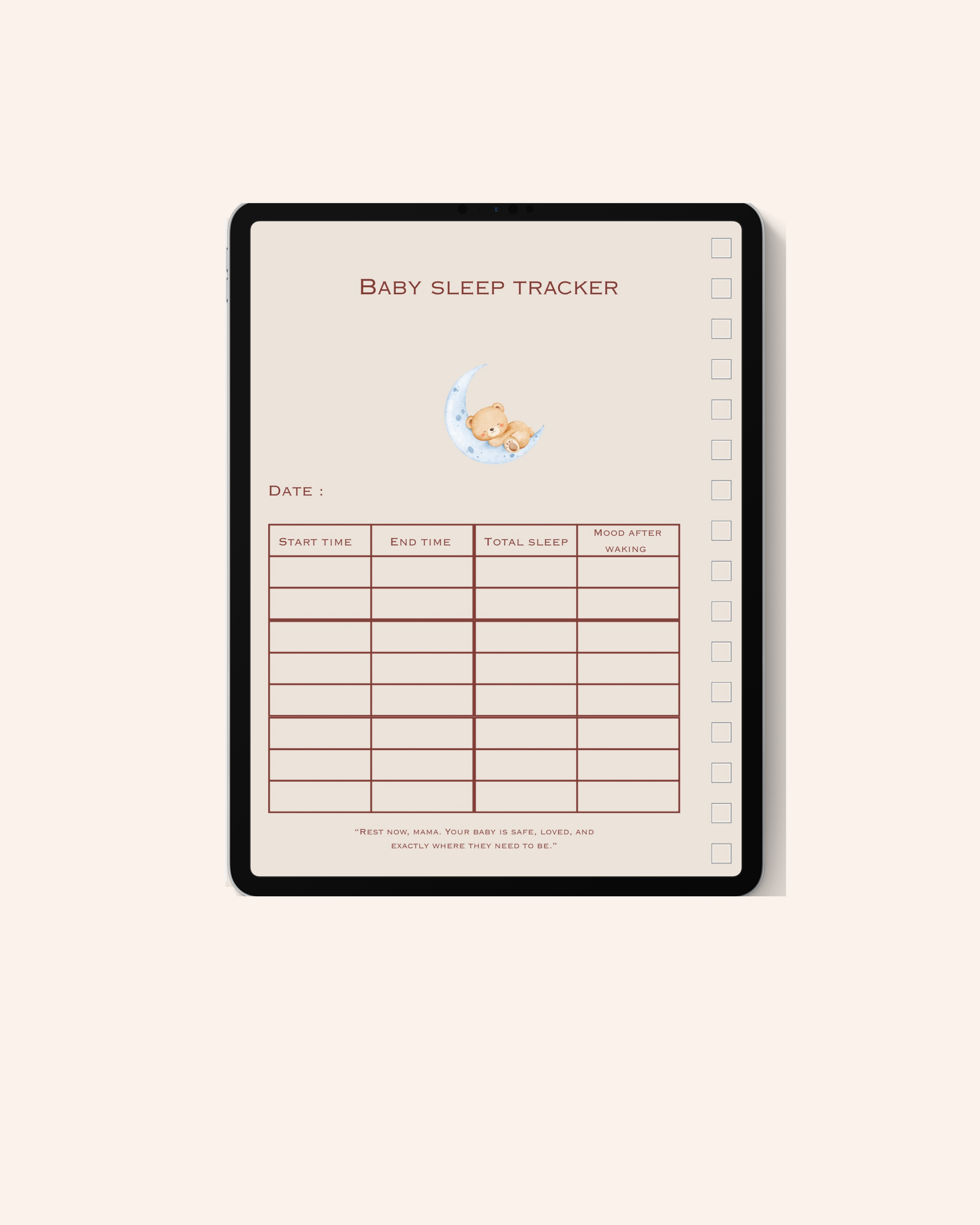 First-Time Mom Survival Planner