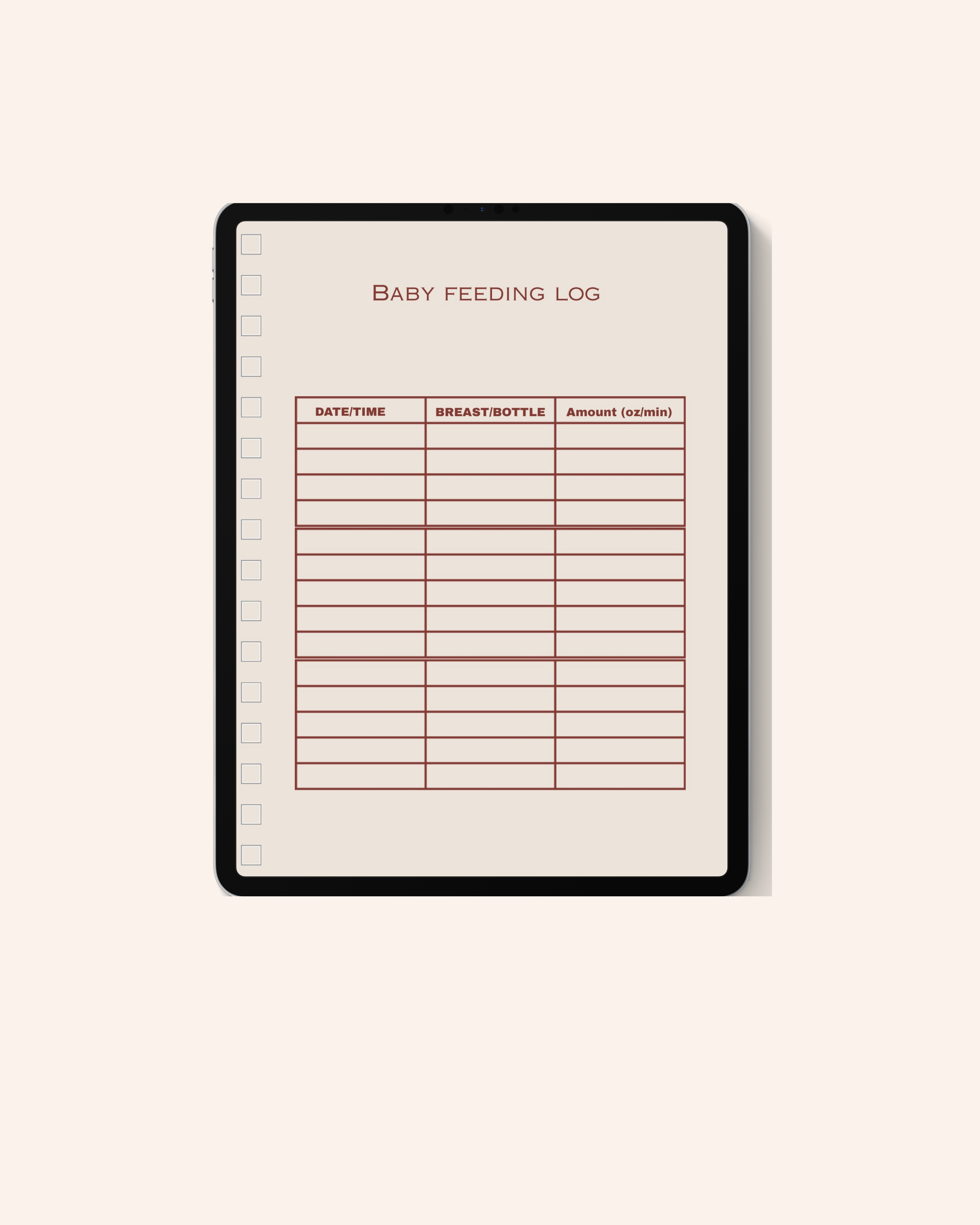 First-Time Mom Survival Planner