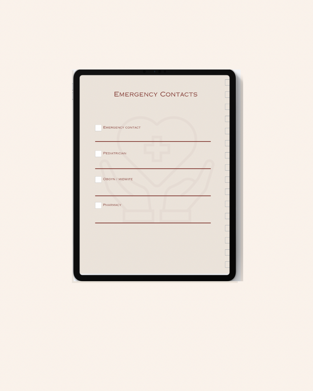 First-Time Mom Survival Planner