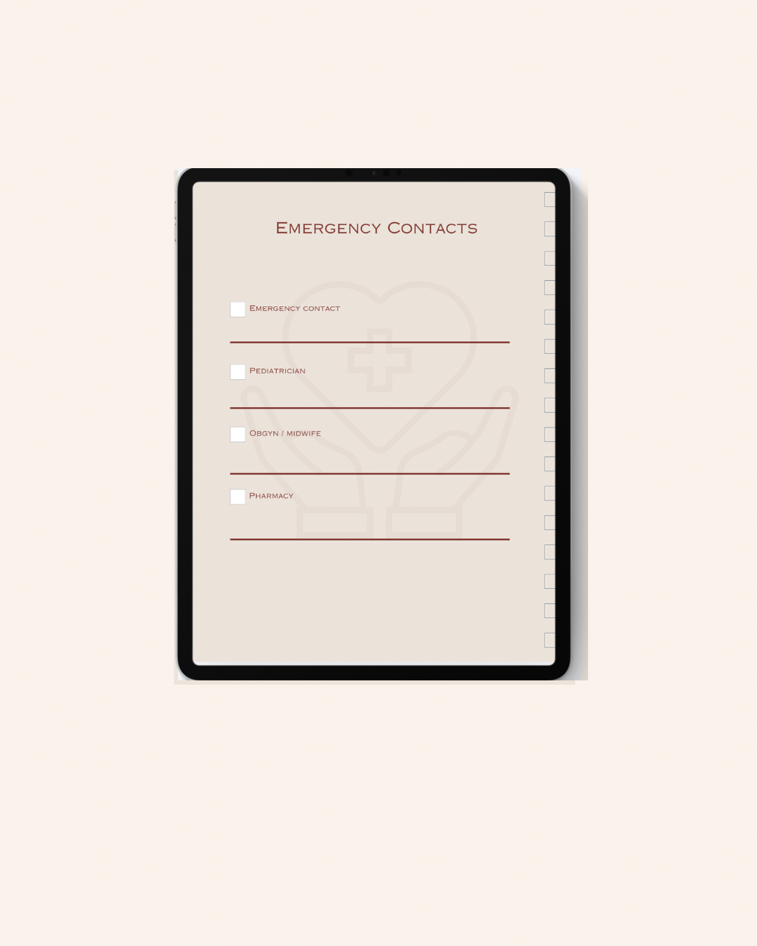 First-Time Mom Survival Planner